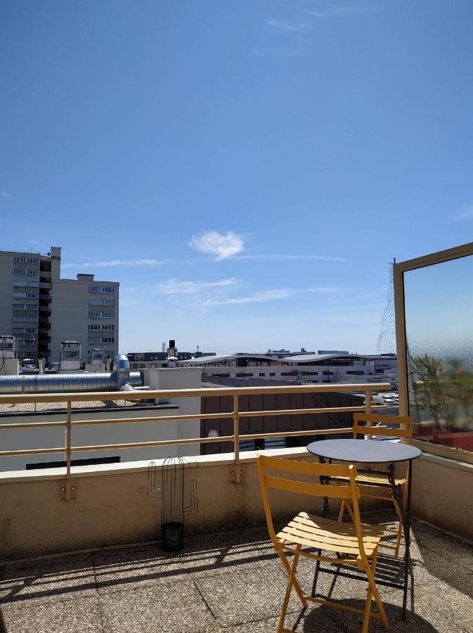 Appartement Terrasse Sud Dernier Etage + Parking Le Havre Exterior foto